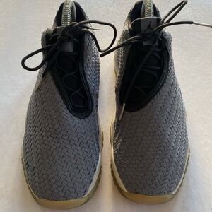 NIKE Air Jordan Future Low Gray Woven Sneakers Size 5.5Y or 7 Women’s